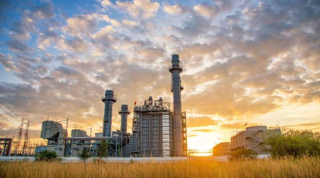 picture of a energy plant with trigeneration